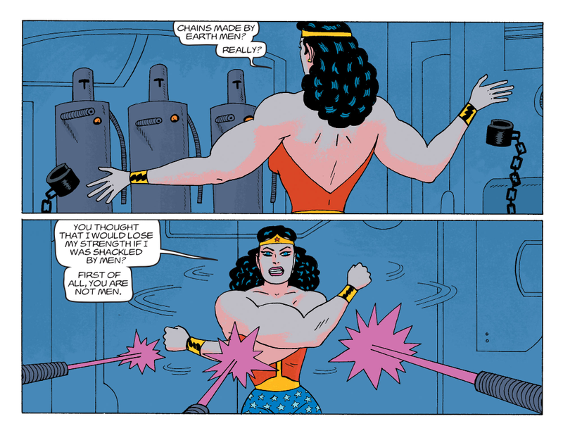 Illustration for article titled Exclusive DC preview: Gilbert Hernandez tackles Wonder Woman in Sensation Comics #14